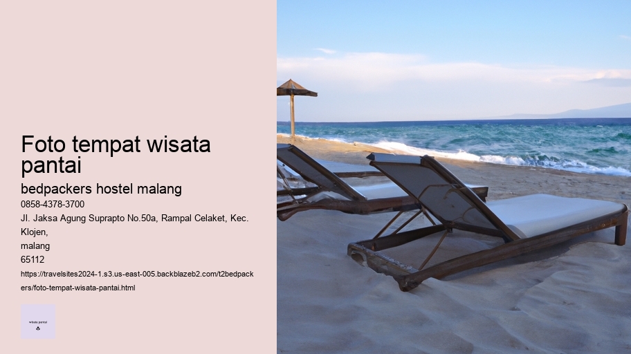 foto tempat wisata pantai